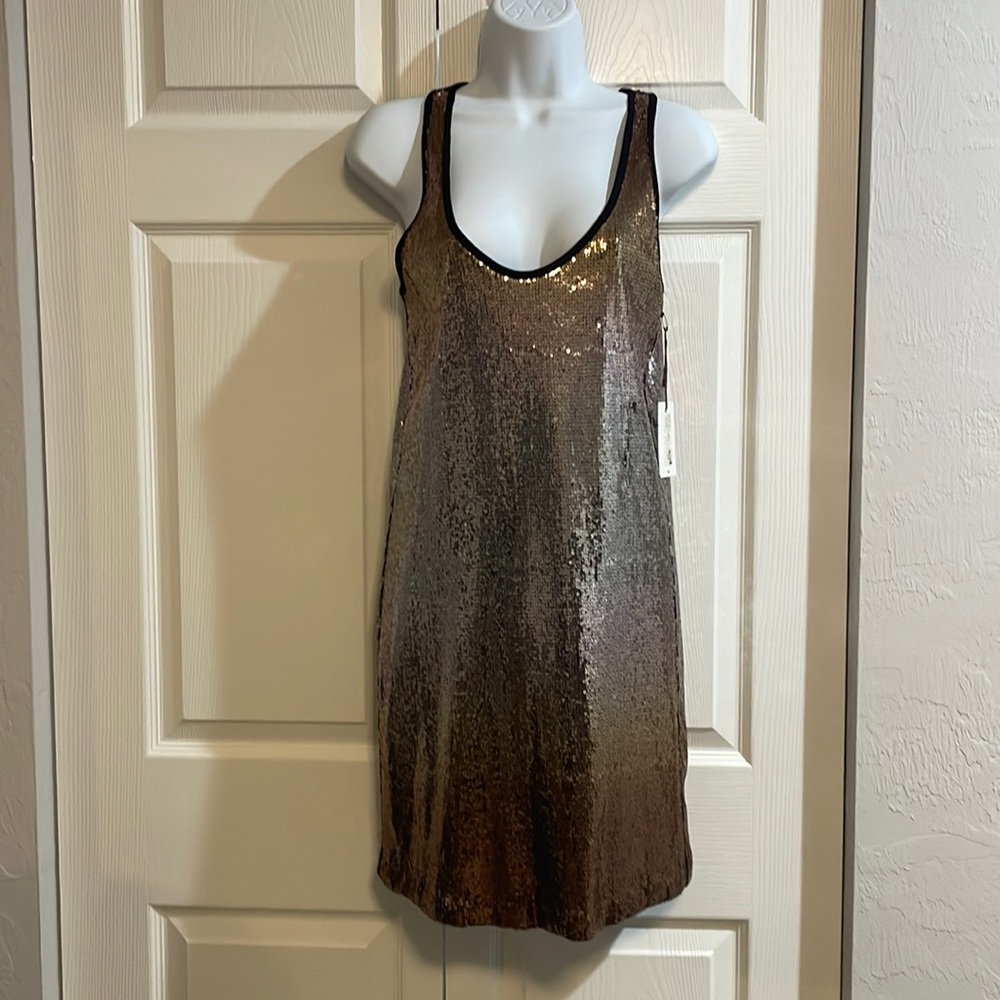 Velvet sequin dress. NWT, size M